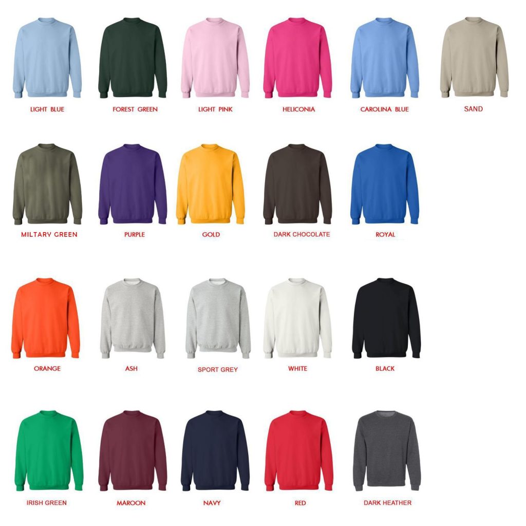 sweatshirt color chart - Apex Legends Merch