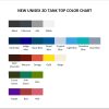 tank top color chart - Apex Legends Merch
