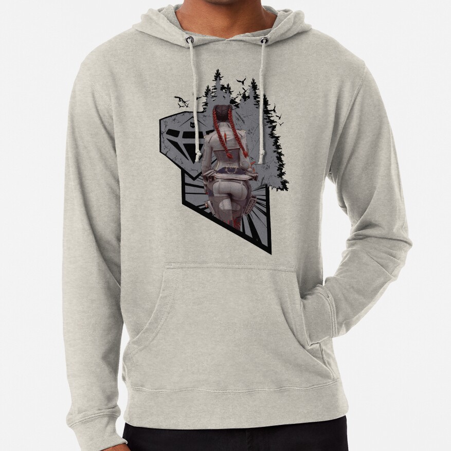 ssrcolightweight hoodiemensoatmeal heatherfrontsquare productx1000 bgf8f8f8 10 - Apex Legends Merch
