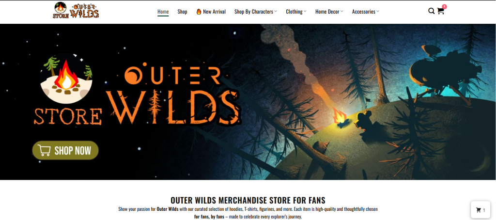 Outer Wilds - Apex Legends Merch
